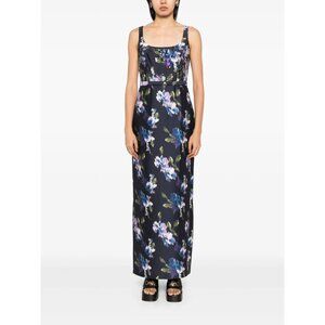 Sachin + Babi Lana Gown - Midnight Corsage